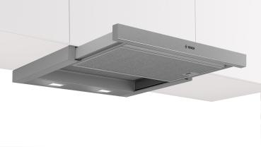 Bosch DFL064A52 - Serie 4, Flachschirmhaube, Silber, metallisch, 60 cm